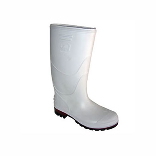 4. Botas de PVC Blanca