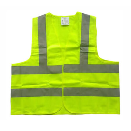 Chaleco de tela color verde