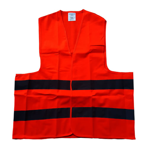 Chaleco Naranja de Tela