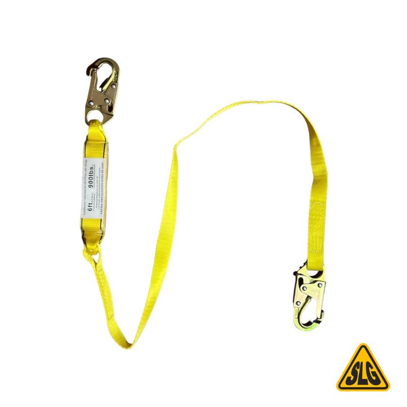 Línea de vida con amortiguador de impacto